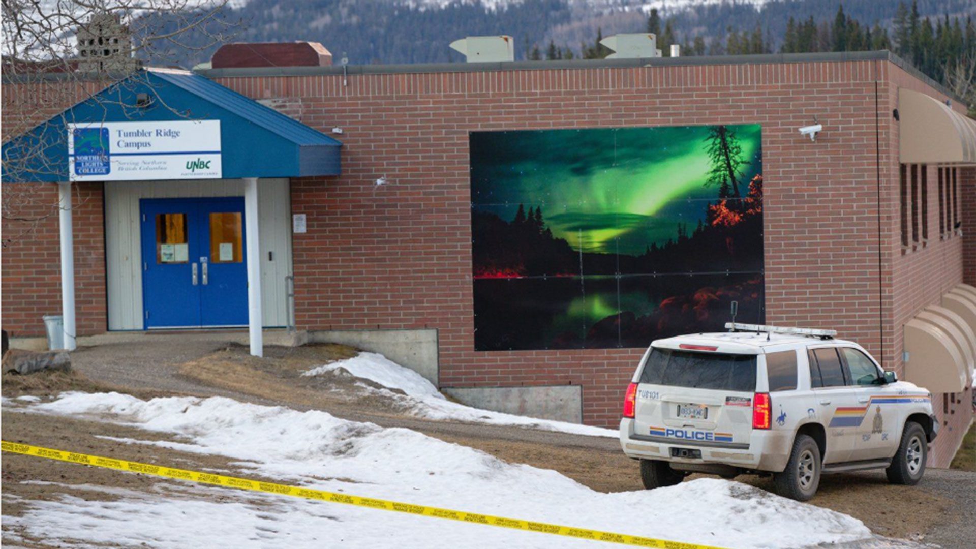 Half Ridge Flags at half-mast as country mourns deaths in Tumbler Ridge